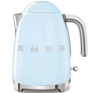 Smeg KLF03PBUK 1.7L Pastel Blue Retro Kettle