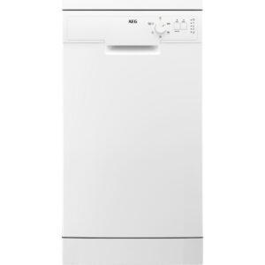 AEG Series 5000 AirDry Freestanding Slimline Dishwasher - White