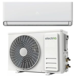 electriQ Easy-Fit 18000 BTU A++ WiFi Smart Wall Mounted Air Conditioner with Heat Pump - 4m Pipe Kit Included