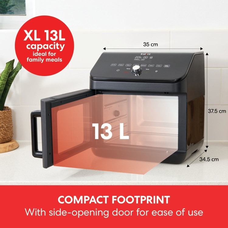 Instant Pot Vortex Plus 13L Air Fryer Oven - Black - Image 2