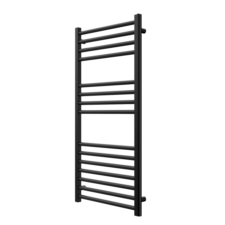 Black Towel Radiator 1200 x 600mm - Sahara - Image 2