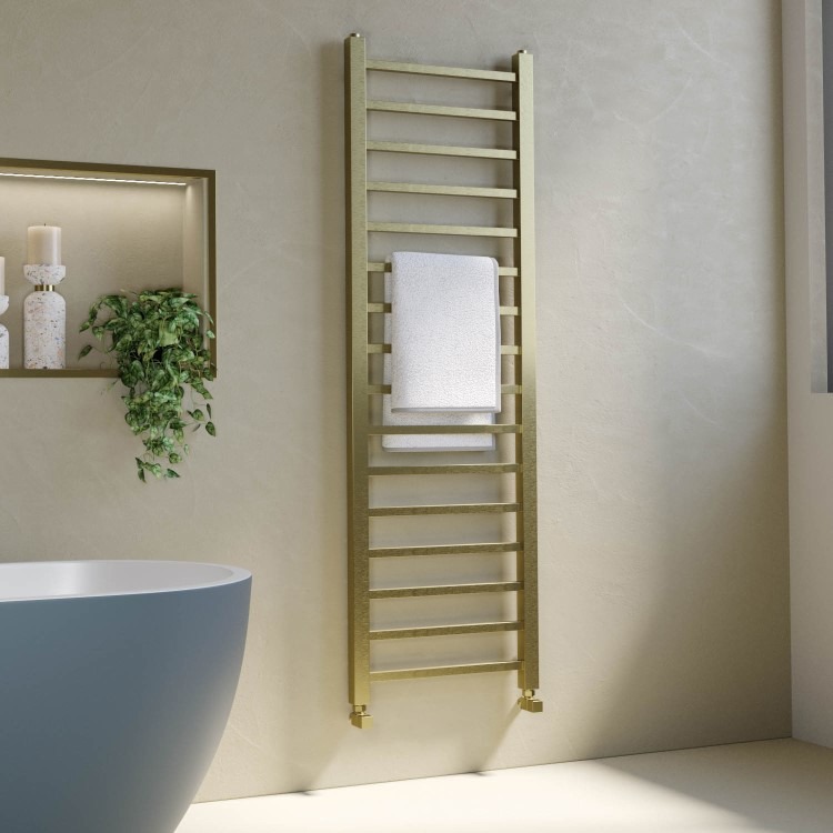 Brass Towel Radiator 1600 x 500mm - Sonoran - Image 2