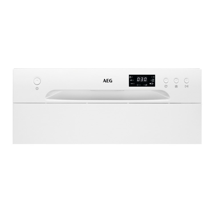 AEG Series 6000 Compact Table Top Dishwasher - White - Image 2
