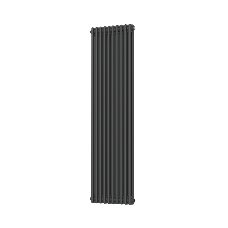 Anthracite Vertical 2 Column Traditional Radiator 1600 x 470mm - Nambi - Image 2