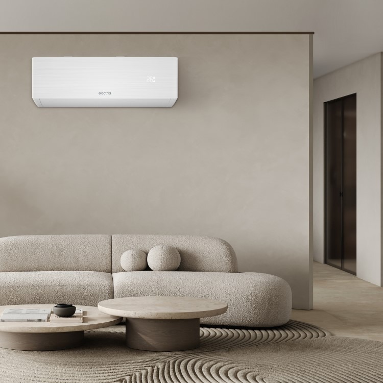 electriQ iQool Plus 9000 BTU Smart A+++ Wall Mounted Air Conditioner with Heat Pump - 5m Pipe Kit Included - Image 2