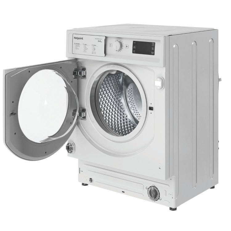 Hotpoint Anti-Stain 9kg Wash 6kg Dry 1400rpm Integrated Washer Dryer - White - Image 3