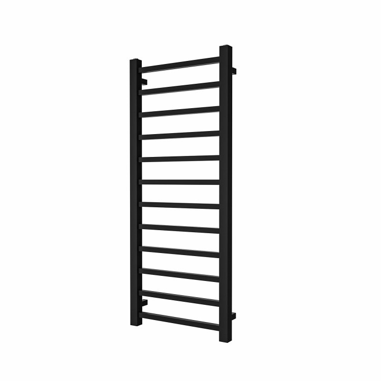 Black Towel Radiator 1200 x 500mm - Sonoran - Image 3