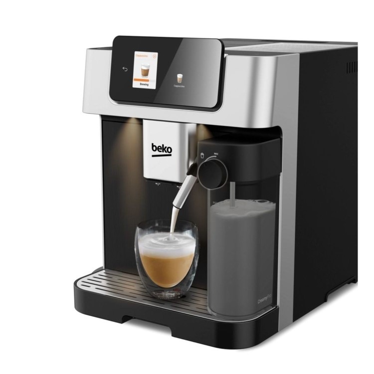 Beko Bean-to-Cup Freestanding Coffee Machine - Stainless Steel - Image 3