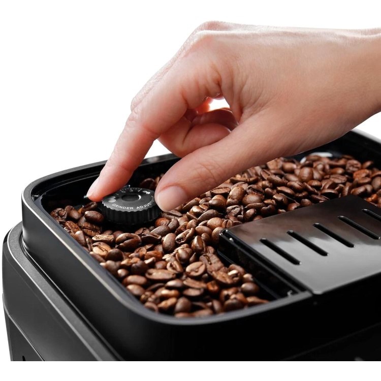 Delonghi Magnifica Evo Automatic Bean to Cup Coffee Machine with Milk Frother - Titanium & Black - Image 3