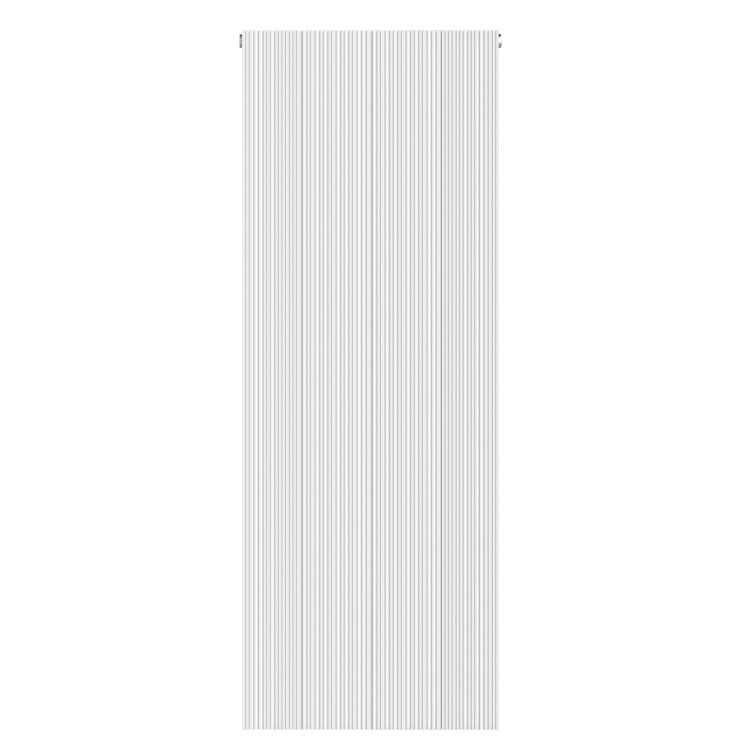 White Designer Fluted Vertical Radiator 1200 x 440mm - Laguna ...