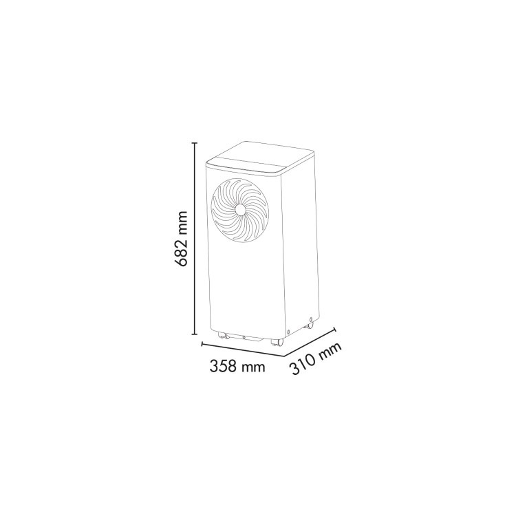 Argo 10000 BTU Portable Air Conditioner - Image 3
