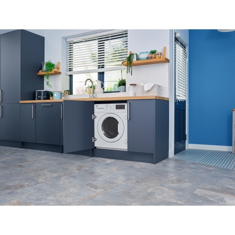 Beko RecycledTub 8kg Wash 5kg Dry 1400rpm Integrated Washer Dryer - White - Image 3
