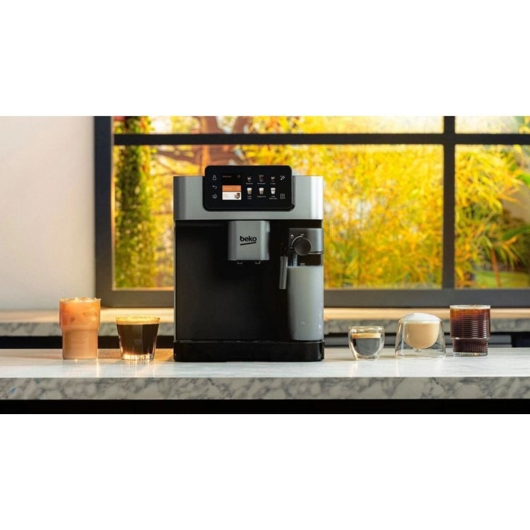 Beko Bean-to-Cup Freestanding Coffee Machine - Stainless Steel - Image 4