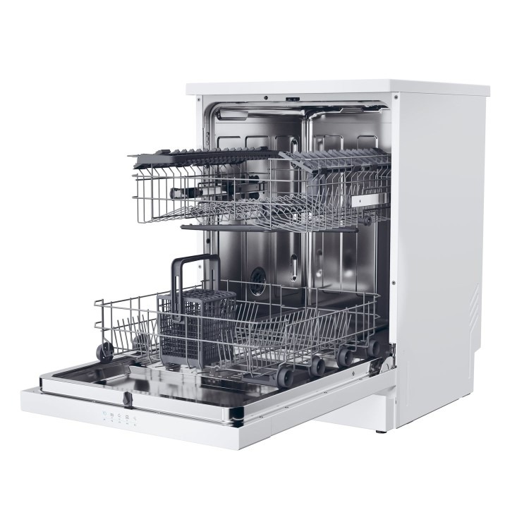 Candy Rapido Freestanding Dishwasher - C-Rated, White - Image 4