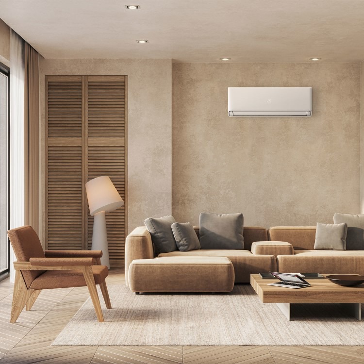 electriQ Easy-Fit 9000 BTU A++ WiFi Smart Wall Mounted Air Conditioner with Heat Pump - 4m Pipe Kit Included - Image 4