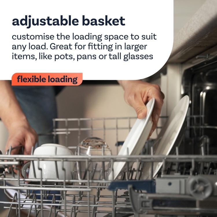 Indesit Fast&Clean Freestanding Dishwasher - Push&Go Black - Image 5