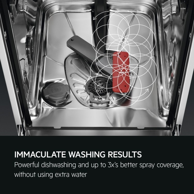 AEG SatteliteClean Freestanding Dishwasher - White C-rated - Image 5
