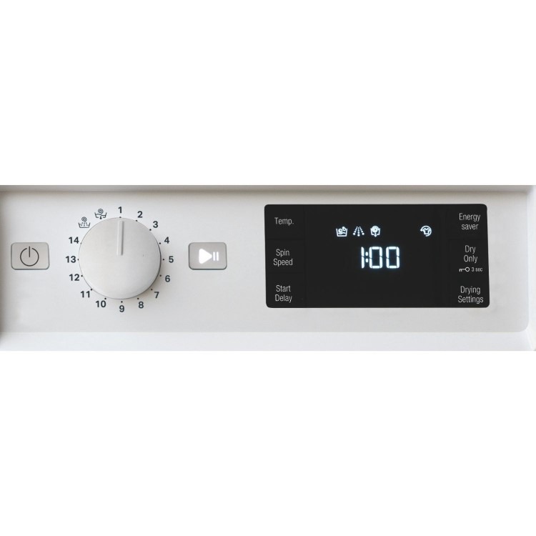 Hotpoint Anti-Stain 9kg Wash 6kg Dry 1400rpm Integrated Washer Dryer - White - Image 6