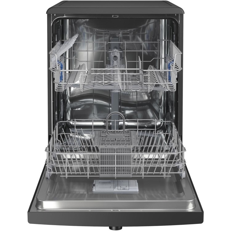 Indesit Fast&Clean Freestanding Dishwasher - Push&Go Black - Image 6