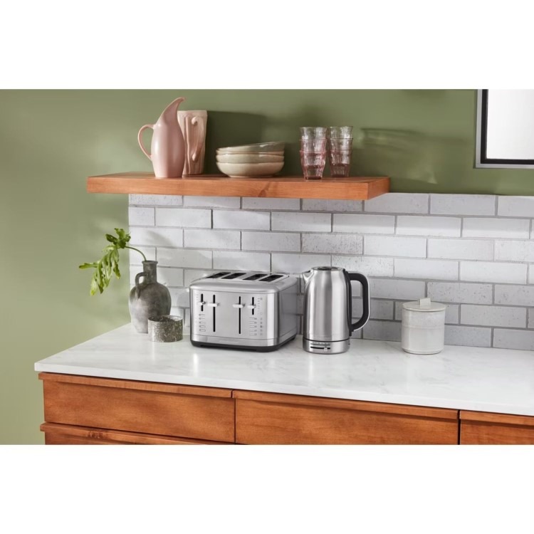 KitchenAid 4 Slice Toaster - Brushed Stainless Steel - Image 7