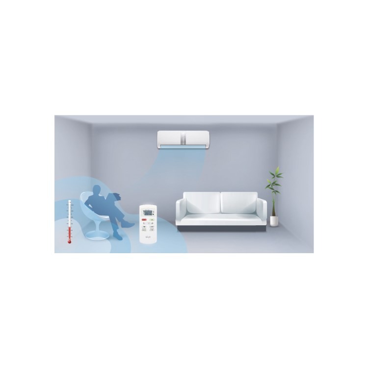 Version two Argo Multi-Split 2x 12000 BTU Smart A++ Wall Air Conditioner System with Single Outdoor Unit - Image 5
