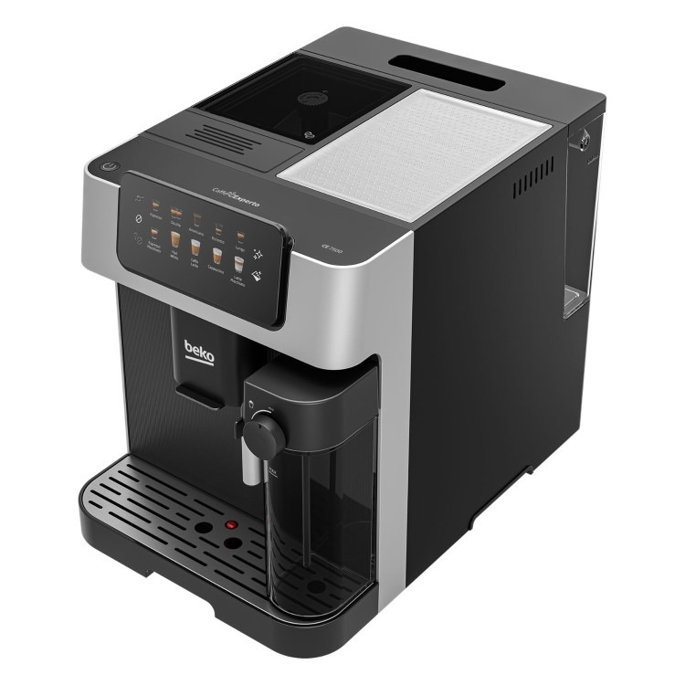 Beko CaffeExperto Automatic Bean to Cup Coffee Machine with Milk Frother - Stainless Steel - Image 4