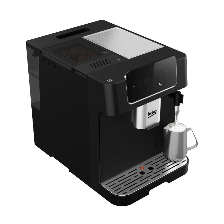 Beko CaffeExperto Automatic Bean To Cup Coffee Machine with Milk Frother - Black - Image 6