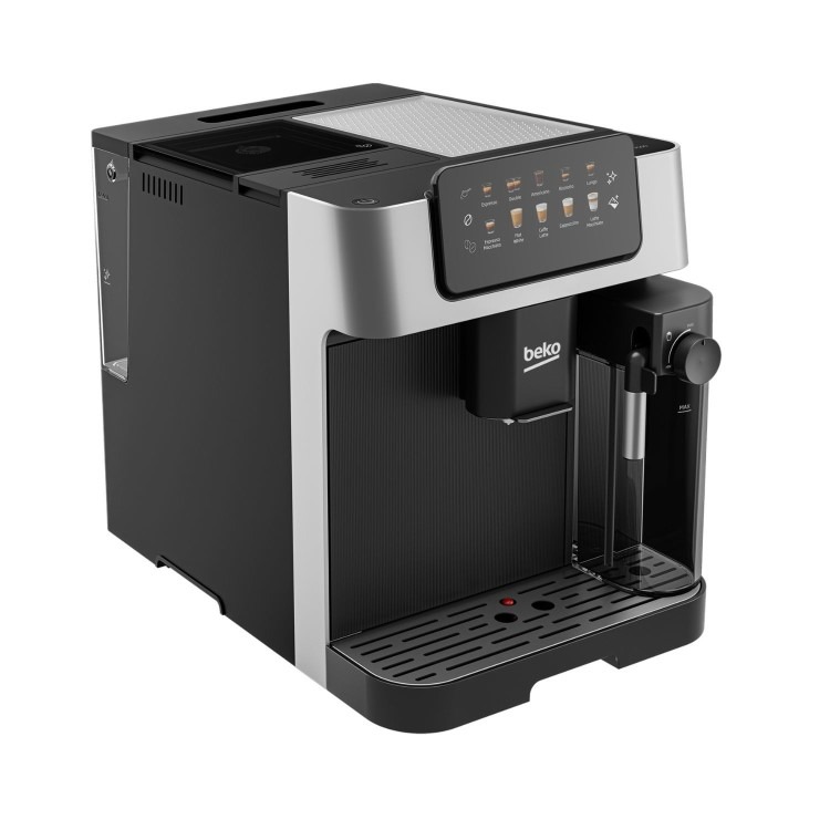 Beko CaffeExperto Automatic Bean to Cup Coffee Machine with Milk Frother - Stainless Steel - Image 6