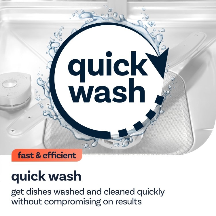 Hotpoint Freestanding Dishwasher - Flexiload Inverter Motor White - Image 9