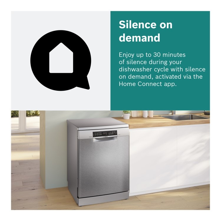 Bosch Series 2 Freestanding Dishwasher - Smart Wi-Fi, White - Image 14