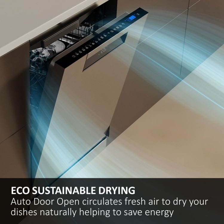 Haier I-Pro Shine Series 3 Freestanding Dishwasher - C Rated Stainless Steel - Image 15