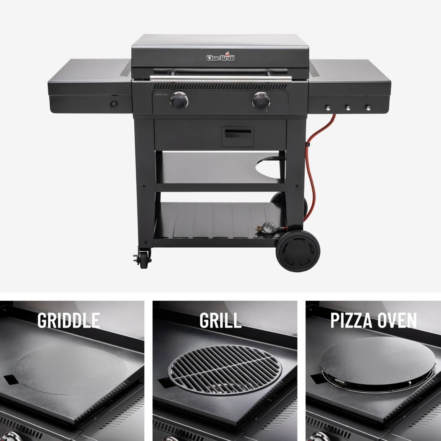 Char-Broil Versa-Tile 3-in-1 Gas Griddle BBQ - Image 3