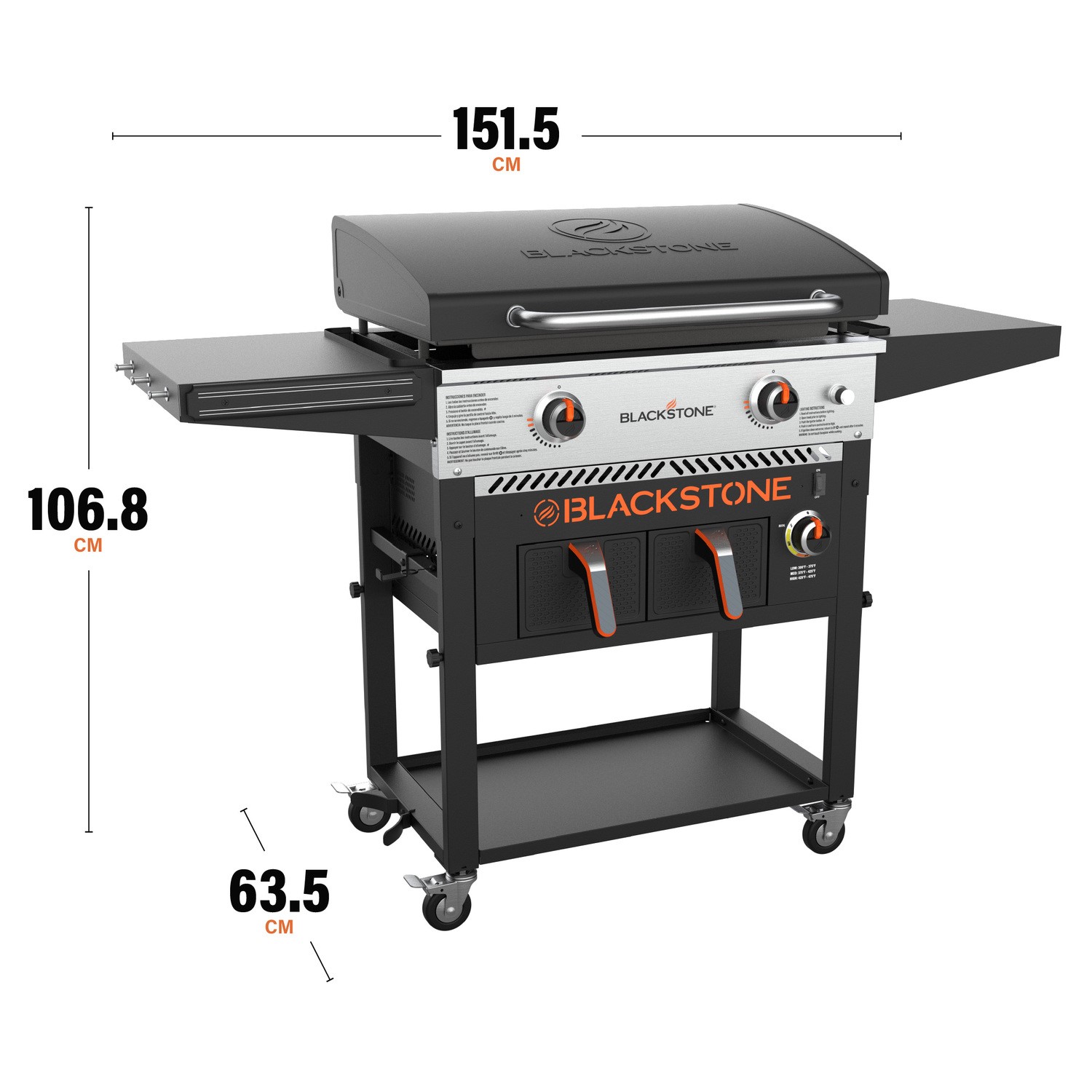 Blackstone Griddle Plus 28 Inch 2 Drawer Air fryer Griddle - Image 6