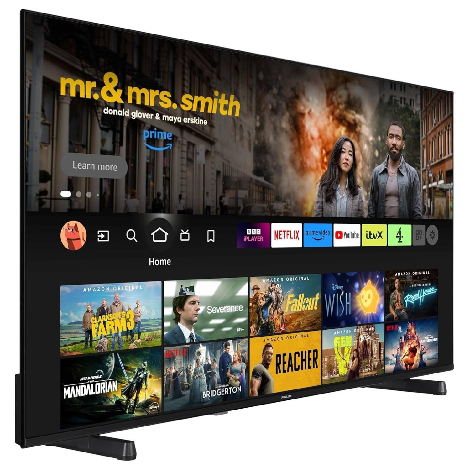 Finlux MU24F 55 inch 4K HDR Fire TV - Image 2