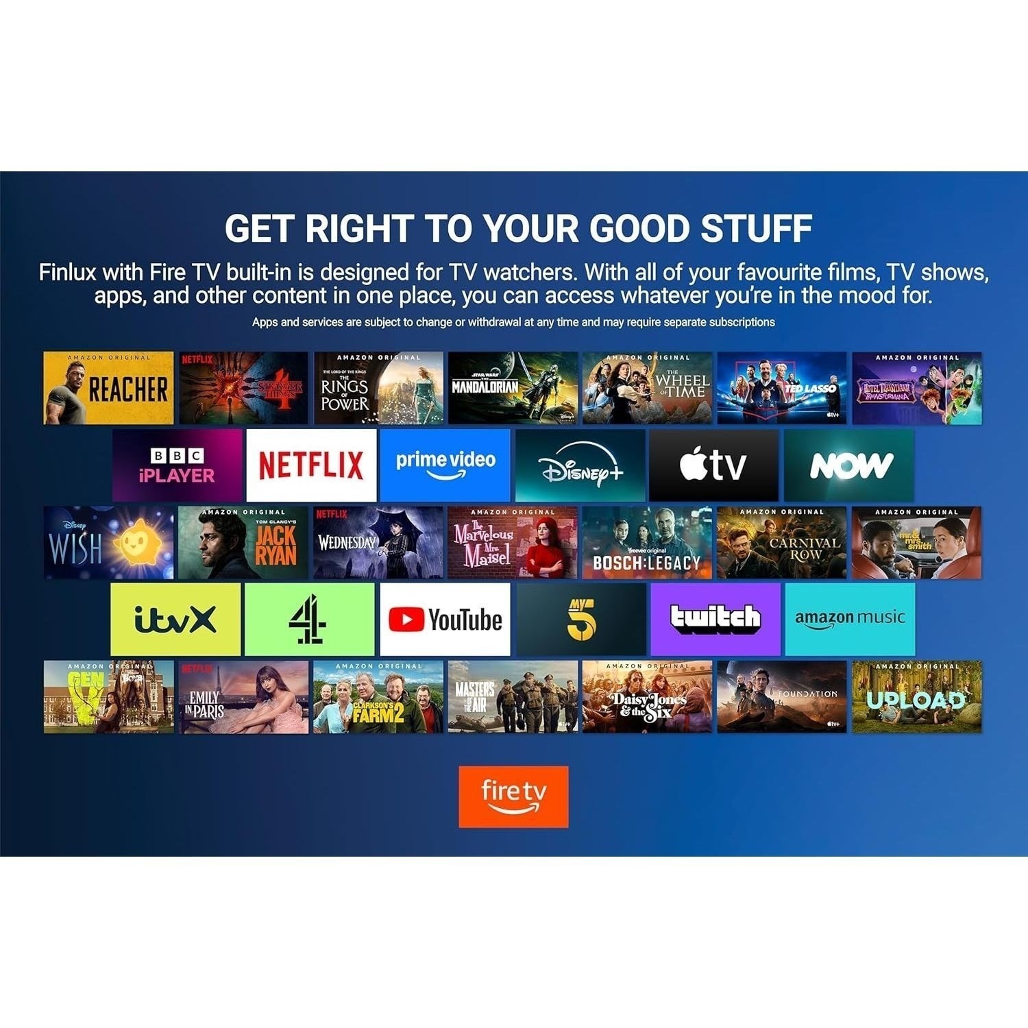 Finlux MU24F 55 inch 4K HDR Fire TV - Image 7