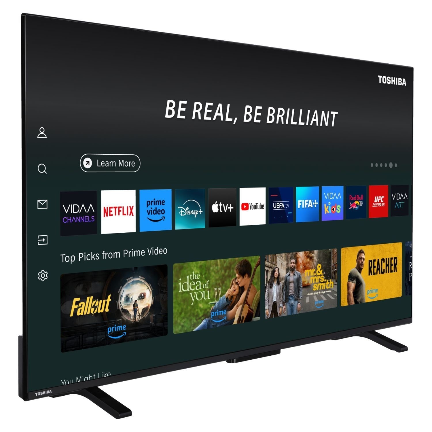 Toshiba UV2F 55 inch 4K Ultra HD Smart TV - Image 2