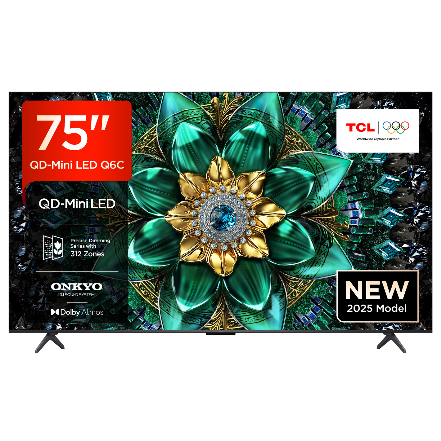 TCL Q6C 75 inch 4K Ultra HD Smart TV