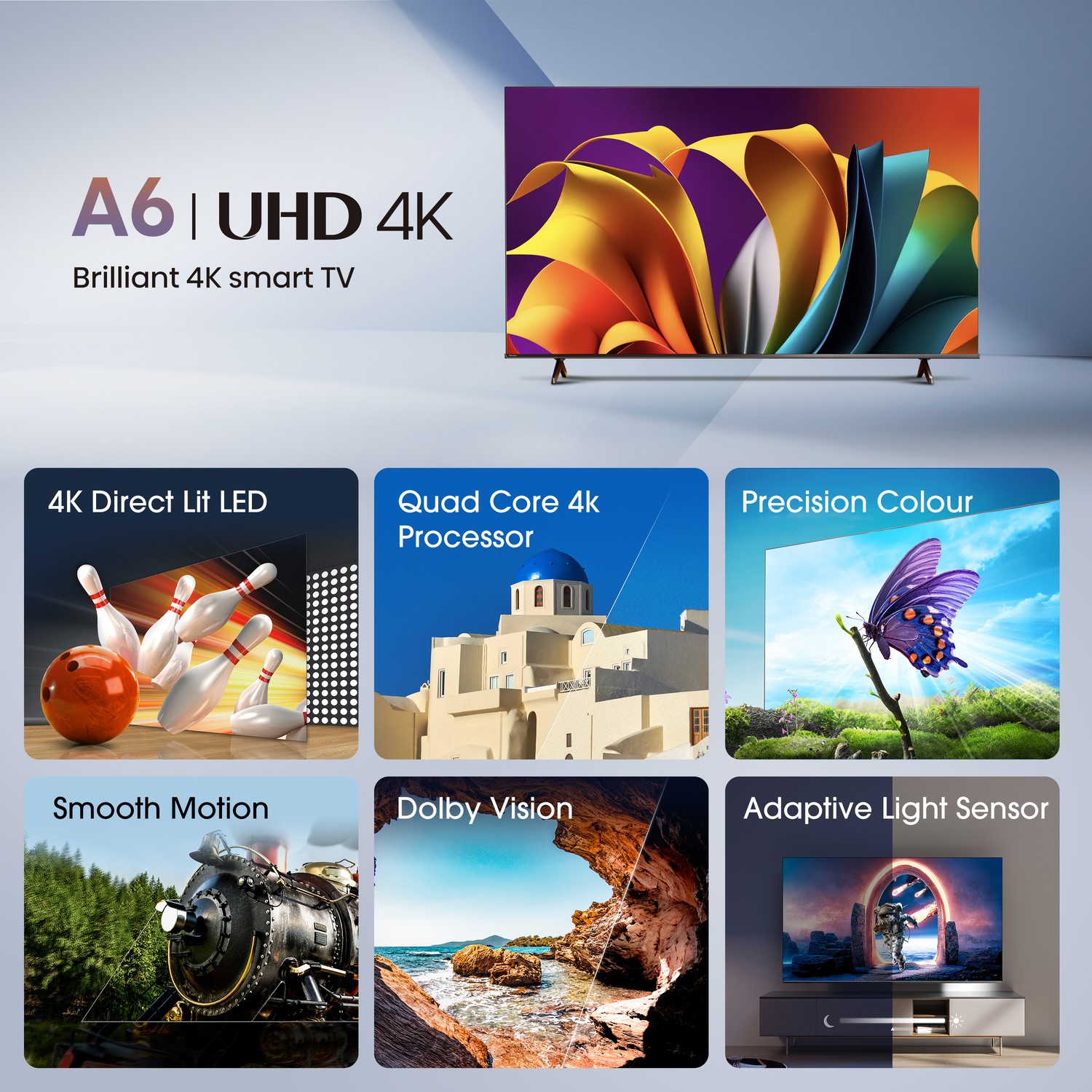 Hisense A6N 85 inch Smart 4K Ultra HD LED TV - Image 5