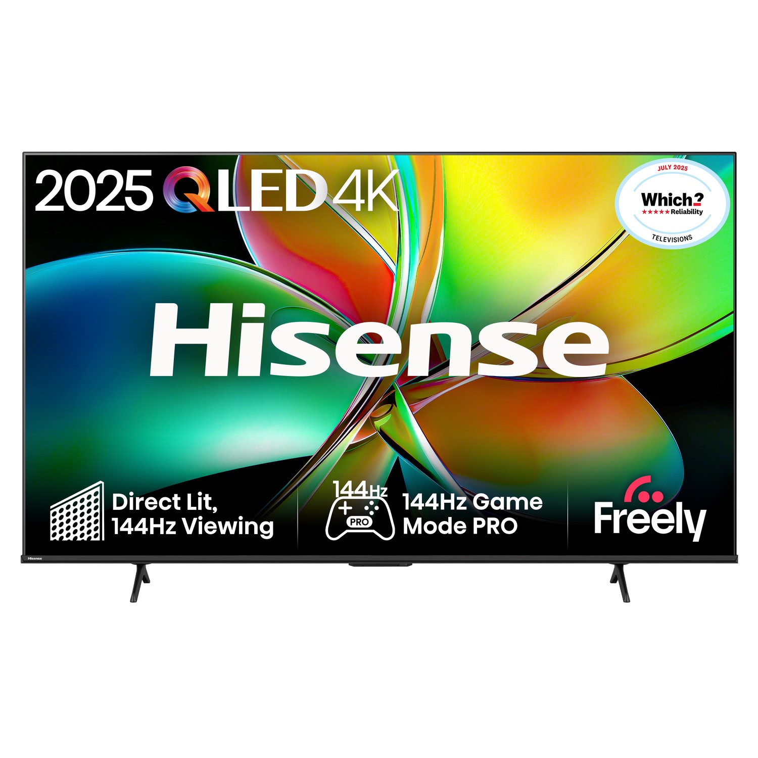 Hisense E78QTUK PRO 85 inch Smart 4K Ultra HD QLED TV