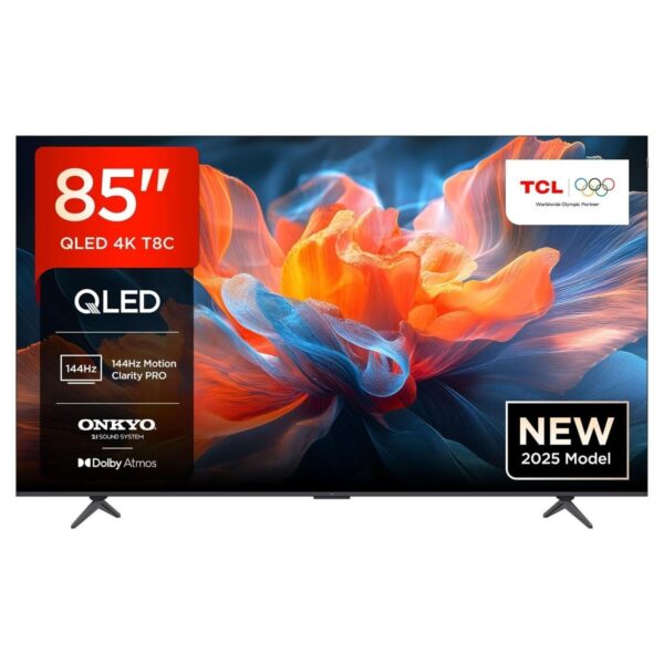 TCL T8C 85 inch 4K Ultra HD QLED Smart Google TV