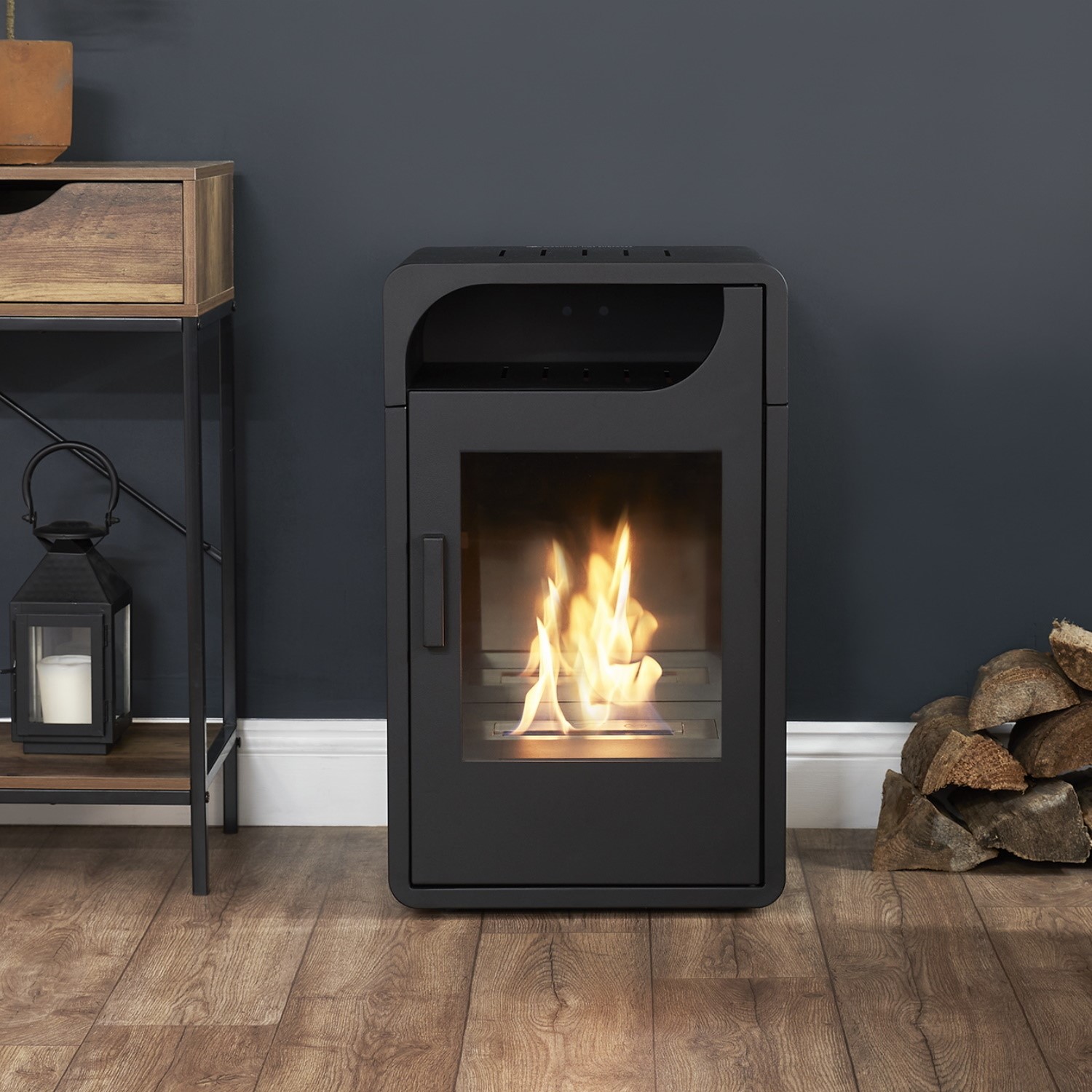 Adam Bellini Bio Ethanol Stove in Black - Image 4