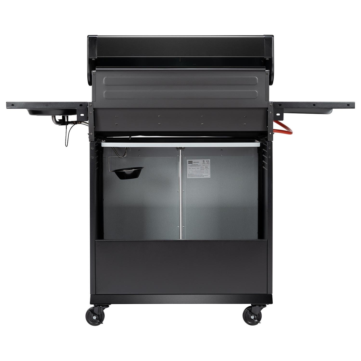 Boss Grill Alabama Elite - 4 Burner Gas BBQ Grill with Side Burner - Black - Image 3