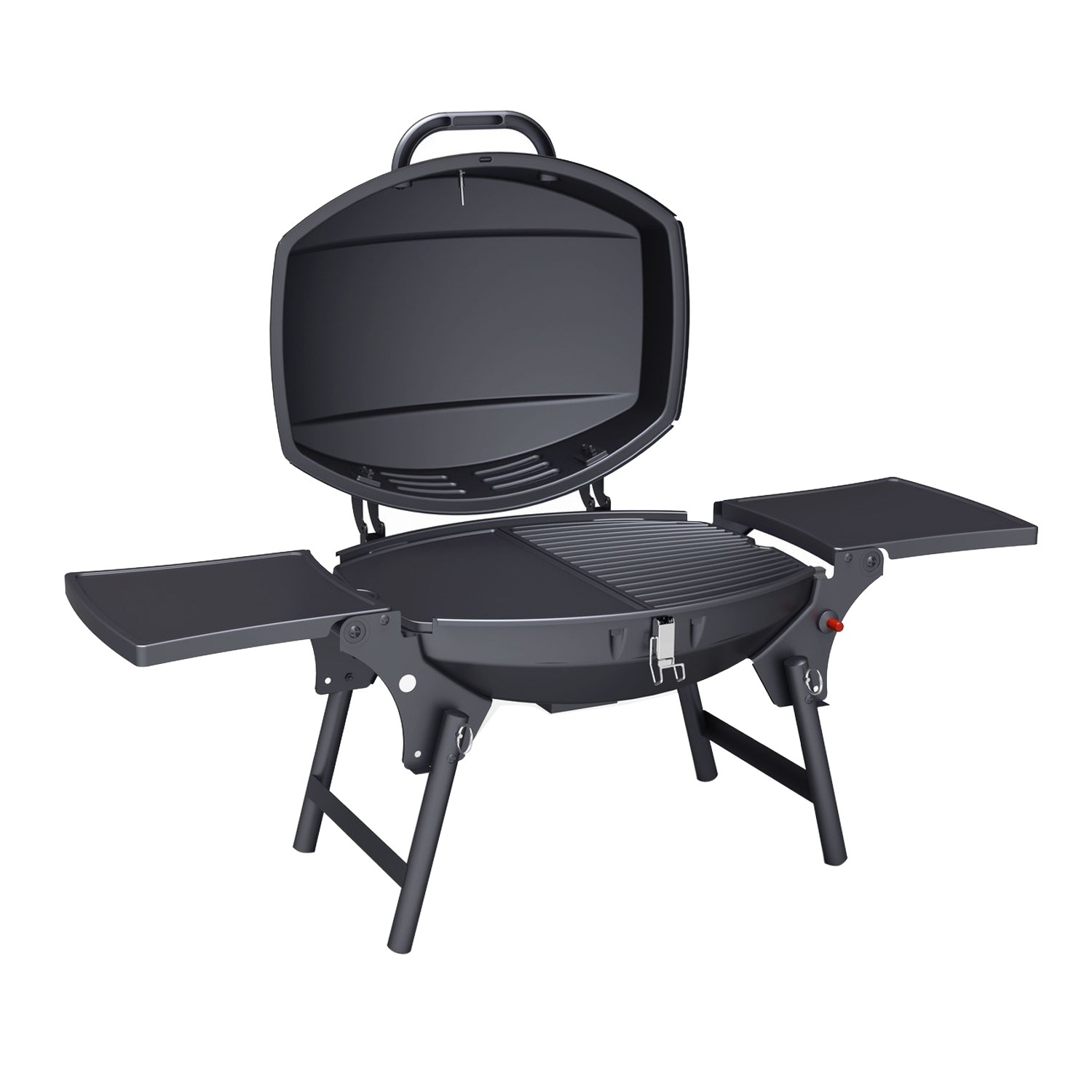 Boss Grill Louisiana - Portable Single Burner Gas BBQ Grill with Trolley - Image 6