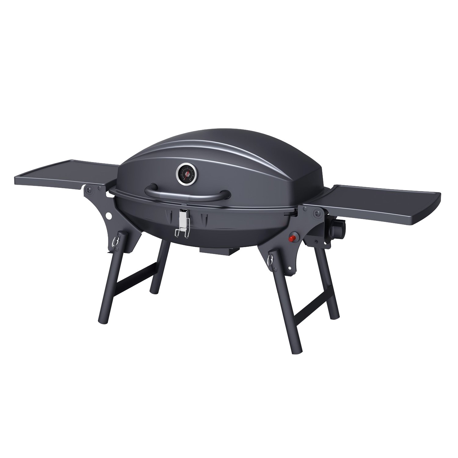 Boss Grill Louisiana - Portable Single Burner Gas BBQ Grill with Trolley - Image 7