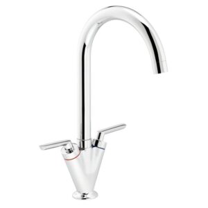 Abode Volo Dual Lever Mixer Tap - Chrome
