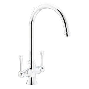Abode Gatsby Dual Lever Mixer Tap - Chrome