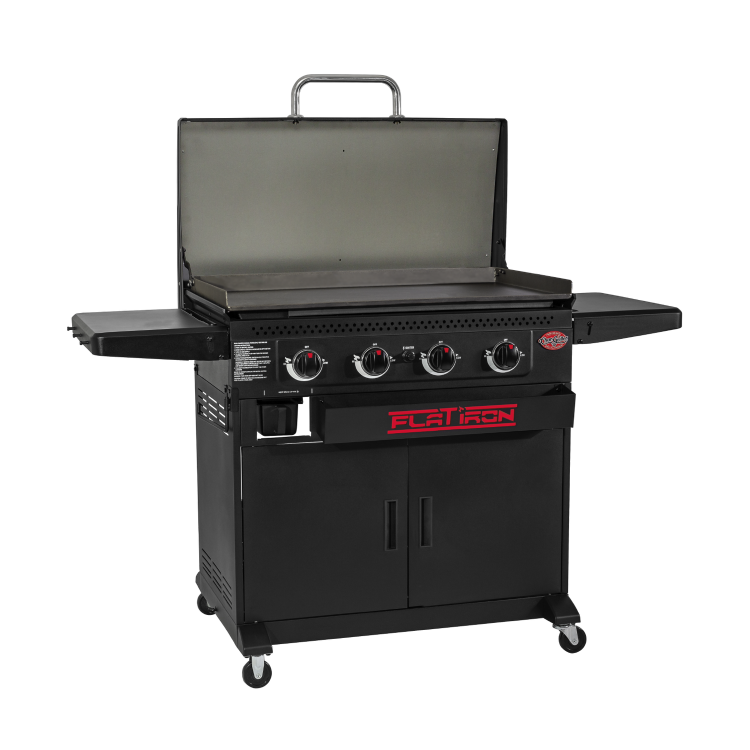 Char-Griller 4 Burner Flat Iron Premium Gas Griddle - Image 2