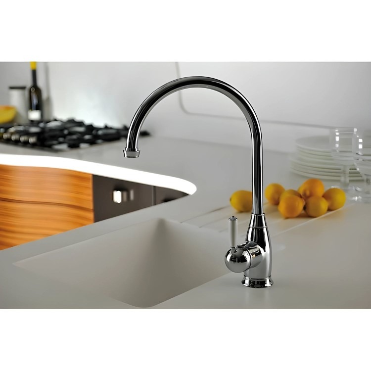 Abode Astbury Single Lever Tap - Chrome - Image 3