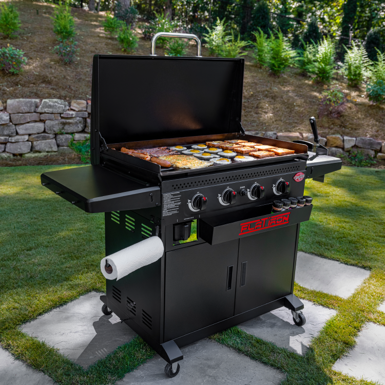 Char-Griller 4 Burner Flat Iron Premium Gas Griddle - Image 3