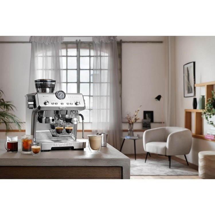 Delonghi La Specialista Opera Manual Bean to Cup Machine with Cold Brew Function - Metal - Image 4